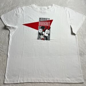 Disney Athletic vintage Minnie Mouse workout t-shirt size XL Women's USA